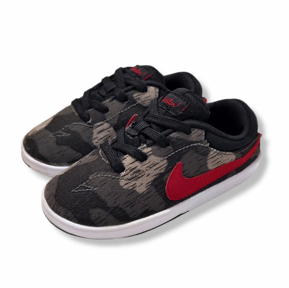 NIKE SB Koston 1 Camo Canvas Toddler Skateboarding Shoes 7C 654142-260